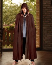 Brown Reversible cloak 