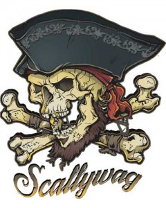 Scallywag T-shirt (White)